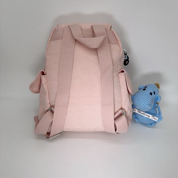 Kipling BP4354 Monkey City Pack XS Mini Backpack Blushing Pink NWT Lightweight - Picture 4 of 13